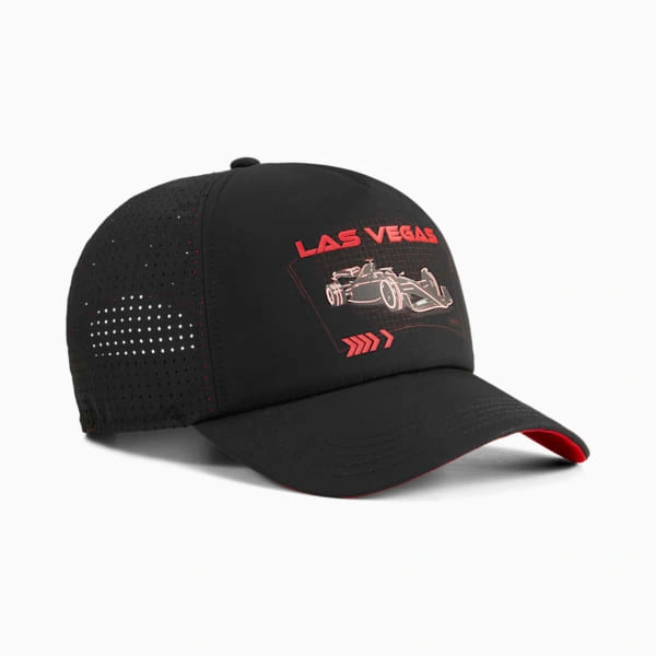 ¡PUMA F1® Vegas Trucker! ️ Siente la emoción de Las Vegas en tu cabeza. ¡Edición limitada!